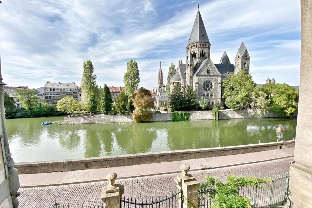 Au Fil De L'Eau Apartment Metz Luaran gambar